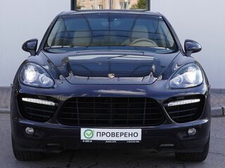 2012 Porsche Cayenne Turbo II (958), чёрный, 2550000 рублей, вид 2