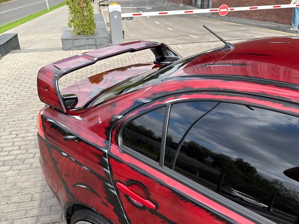 2008 Mitsubishi Lancer X, красный, 880000 рублей - вид 17