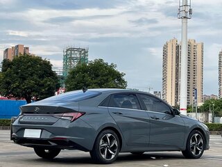 2022 Hyundai Elantra VII (CN7), серый, 1330000 рублей, вид 4
