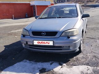 2001 Opel Astra G, серебристый, 230000 рублей, вид 1