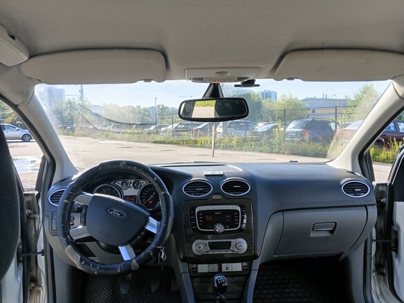 2008 Ford Focus II Рестайлинг, серебристый, 399900 рублей - вид 12