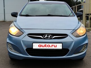 2013 Hyundai Solaris I, голубой, 550000 рублей, вид 1