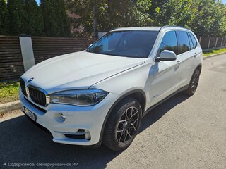 2016 BMW X5 30d III (F15), белый, 3300000 рублей, вид 1