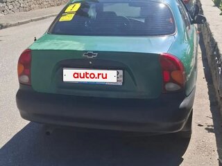 2006 Chevrolet Lanos I, зелёный, 250000 рублей, вид 3