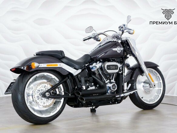 2020 Harley-Davidson Fat Boy, чёрный, 1975000 рублей - вид 5