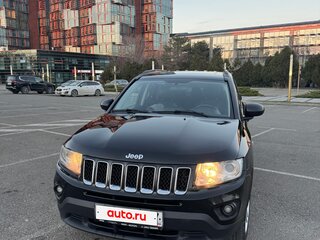 2012 Jeep Compass I Рестайлинг, чёрный, 1250000 рублей, вид 4