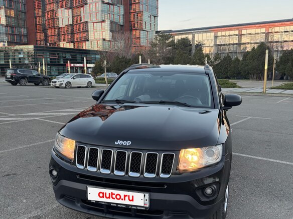 2012 Jeep Compass I Рестайлинг, чёрный, 1250000 рублей - вид 3