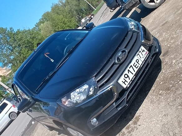 2023 Lada (ВАЗ) Granta Euro-2 I Рестайлинг, чёрный, 700000 рублей - вид 7