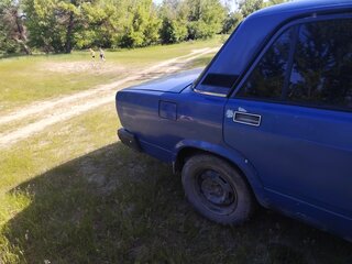 2007 Lada (ВАЗ) 2107, синий, 130000 рублей, вид 2