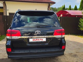 2018 Toyota Land Cruiser 200 Series Рестайлинг 2, чёрный, 7290000 рублей, вид 5