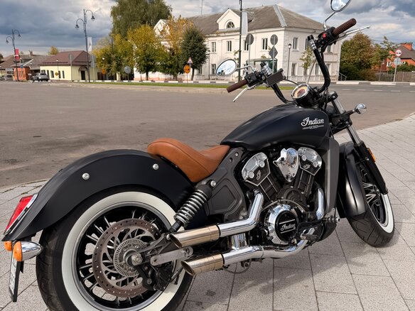 2016 Indian Scout, чёрный, 1090000 рублей - вид 6