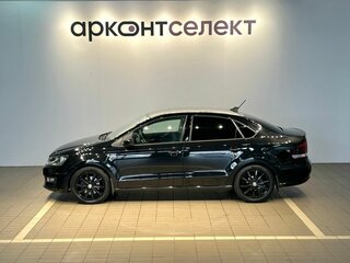 2019 Volkswagen Polo V Рестайлинг, чёрный, 1438000 рублей, вид 5