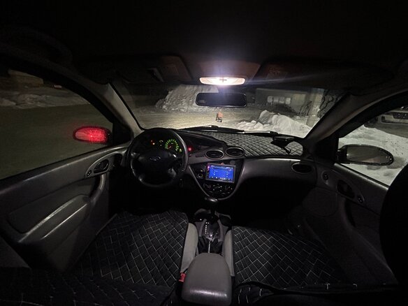 2002 Ford Focus I (North America), серебристый, 175000 рублей - вид 13