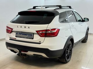 2019 Lada (ВАЗ) Vesta SW Cross I, белый, 600000 рублей, вид 4