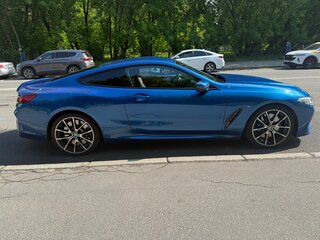 2019 BMW 8 серии 840d xDrive II (G14/G15/G16), синий, 7500000 рублей, вид 4