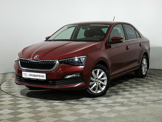 2021 Skoda Rapid II, красный, 1575000 рублей, вид 1