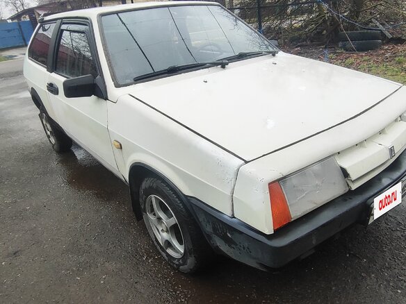 1992 Lada (ВАЗ) 2108 21086, белый, 100000 рублей - вид 2