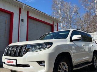 2018 Toyota Land Cruiser Prado 150 Series Рестайлинг 2, белый, 5700000 рублей, вид 2