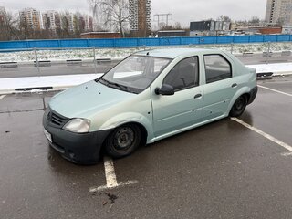 2007 Renault Logan I, зелёный, 320000 рублей, вид 3