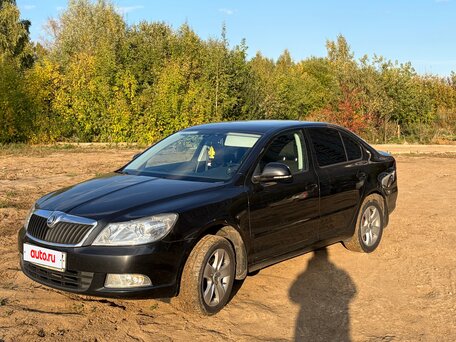 2010 Skoda Octavia II (A5) Рестайлинг, чёрный, 930000 рублей, вид 1