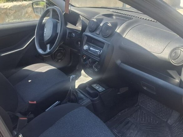 2014 Lada (ВАЗ) Granta I, чёрный, 465000 рублей - вид 3