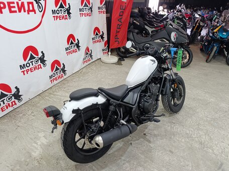 2019 Honda Rebel 500, белый, 670000 рублей, вид 4