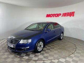2007 Volkswagen Passat B6, синий, 555000 рублей, вид 1
