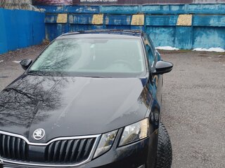 2018 Skoda Octavia III (A7) Рестайлинг, чёрный, 1790000 рублей, вид 2