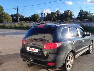 2008 Hyundai Santa Fe II, чёрный, 1150000 рублей, вид 2