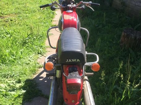 1978 Jawa 350 CL, красный, 90000 рублей, вид 2