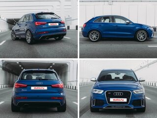 2014 Audi RS Q3 I (8U), синий, 2490000 рублей, вид 2