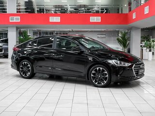 2018 Hyundai Elantra VI (AD), чёрный, 1190000 рублей, вид 3