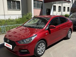 2019 Hyundai Solaris II, красный, 1570000 рублей, вид 1