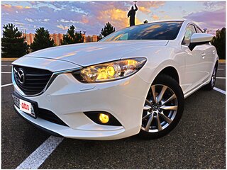 2016 Mazda 6 III (GJ) Рестайлинг, белый, 1785000 рублей, вид 1