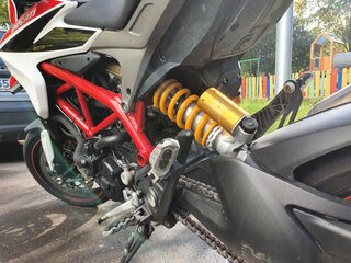 2014 Ducati Hypermotard, красный, 595000 рублей, вид 4