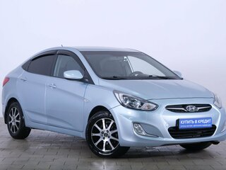 2013 Hyundai Solaris I, голубой, 869000 рублей, вид 1