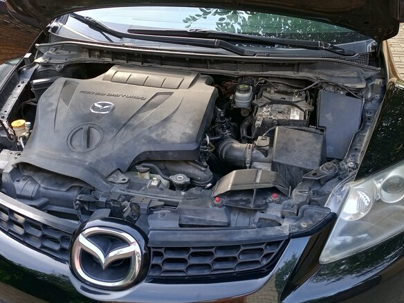 2008 Mazda CX-7 I, чёрный, 650000 рублей - вид 15
