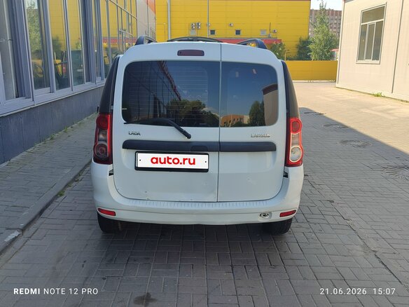 2015 Lada (ВАЗ) Largus I, белый, 435000 рублей - вид 5