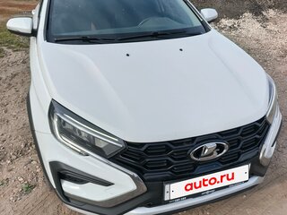 2023 Lada (ВАЗ) Vesta Cross I Рестайлинг (NG), белый, 1300000 рублей, вид 1