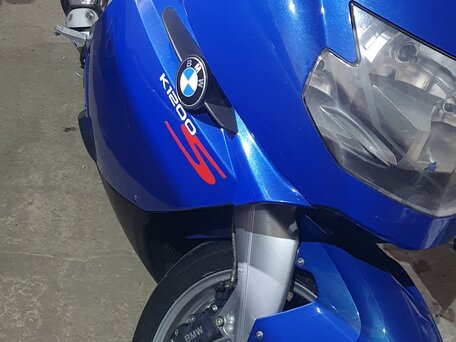 2005 BMW K 1200 S, синий, 600000 рублей, вид 4
