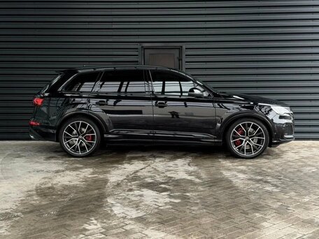 2021 Audi SQ7 I (4M) Рестайлинг, чёрный, 10290000 рублей, вид 3