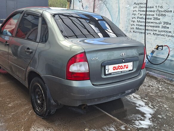 2008 Lada (ВАЗ) Kalina I, серый, 125000 рублей - вид 5