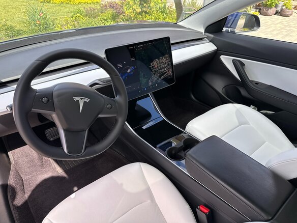 2018 Tesla Model 3 Long Range I, синий, 2890000 рублей - вид 16