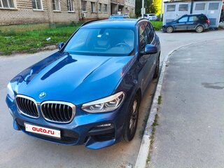 2019 BMW X3 30i xDrive III (G01), синий, 4000000 рублей, вид 3