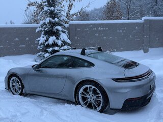 2025 Porsche 911 Carrera T VIII (992) Рестайлинг, серебристый, 23200000 рублей, вид 4