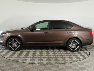 2017 Skoda Octavia III (A7) Рестайлинг, коричневый, 1860000 рублей, вид 4