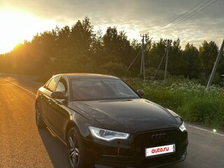 2011 Audi A6 IV (C7), чёрный, 1300000 рублей, вид 4