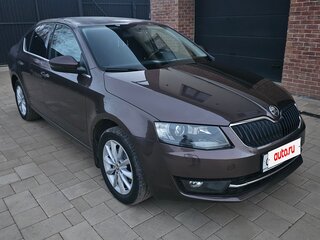 2014 Skoda Octavia III (A7), коричневый, 1700000 рублей, вид 2