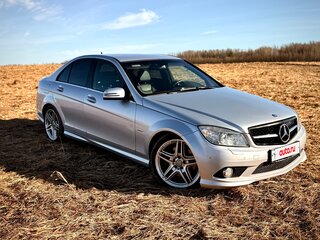 2008 Mercedes-Benz C-Класс 280 III (W204), серебристый, 1250000 рублей, вид 2
