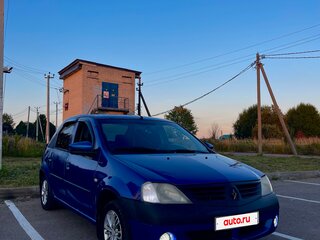 2006 Renault Logan I, синий, 299000 рублей, вид 3